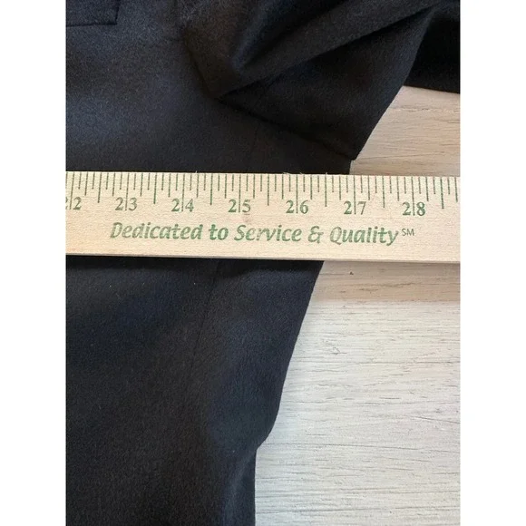 Jack Victor Exclusive Collection 48XL 100% Cashmere Black‎ Sport Coat Blazer
